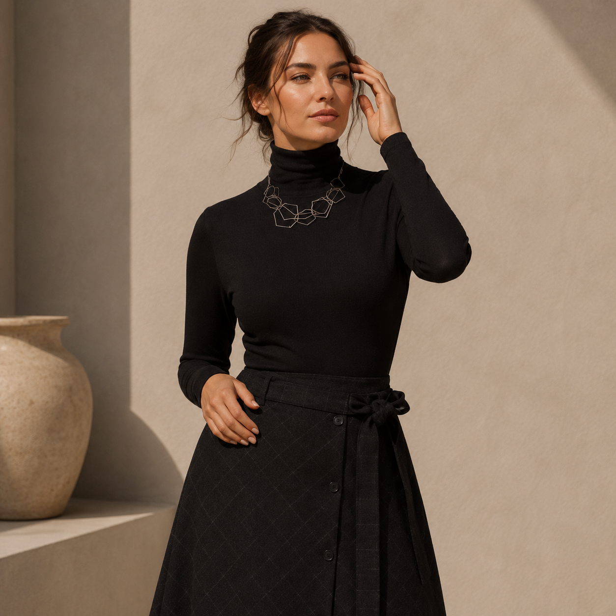 benne long sleeve shirt black benne long sleeve shirt black