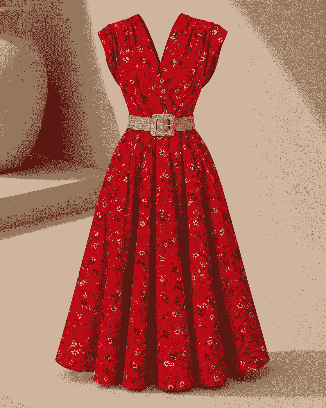 floral short dress red floral short dress red